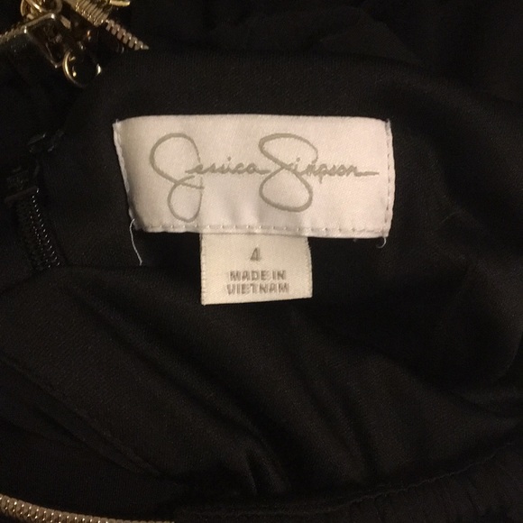 Jessica Simpson Little Black Dress Size 4 - Picture 5 of 7